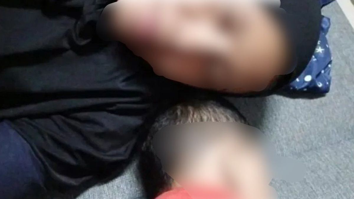 Polisi Sebut Foto Ibu dan Anaknya Tidur di Lantai Dipastikan Hoaks