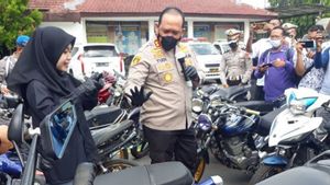 Marak Balap Liar di Kediri, Polisi Sita Ratusan Sepeda Motor dari Pelaku