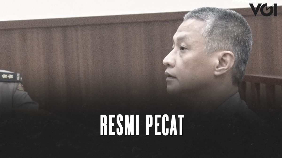 VIDEO: In The Aftermath Of The Obstruction Of Justice Case, Police Official Pecat Brigadier General Hendra Kurniawan