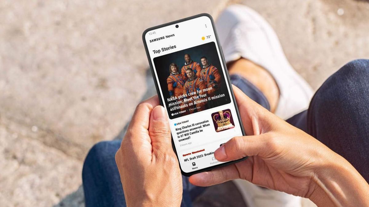 Samsung News Presents Yahoo-Based Sports And Financial Live Integration