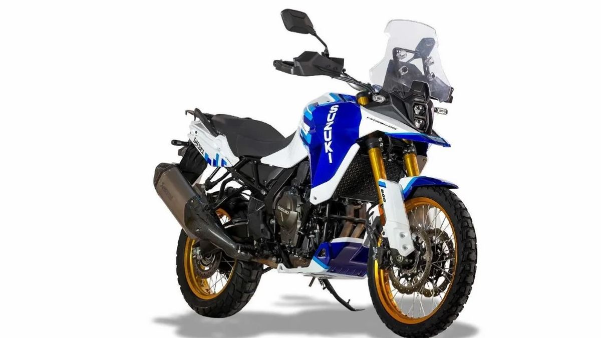 铃木 V-Strom 800DE Djebel 在 2024 摩托车自行车博览会上发布