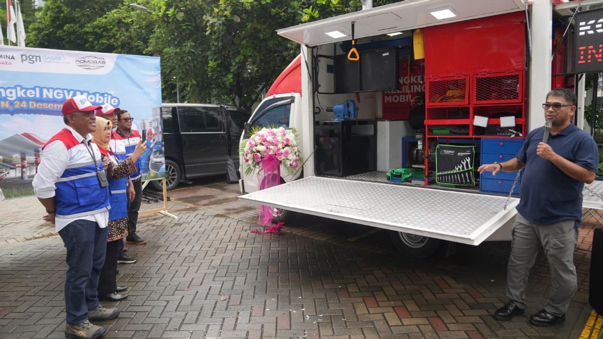 PGN Gagas Luncurkan Bengkel Keliling CNG di Jabodetabek untuk Kendaraan BBG