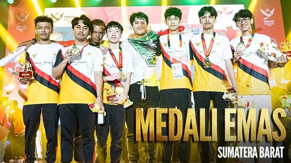 West Sumatra Wins Gold For PUBG Mobile Number At PON XXI Aceh-North Sumatra 2024