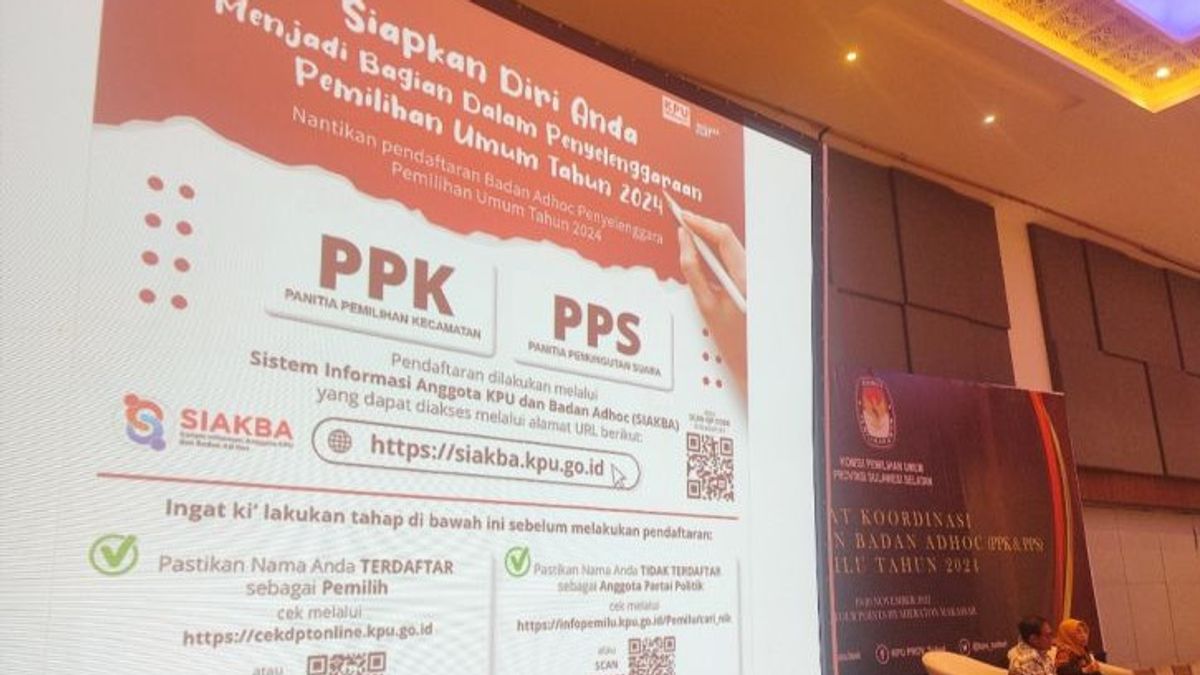 Needing 10,669 People, South Sulawesi Election Commission Begins Socializing The Recruitment Of PPK And PPS Candidates For The 2024 Election