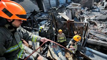 サダンセラン市場火災の損失は数十億ルピアに達する
