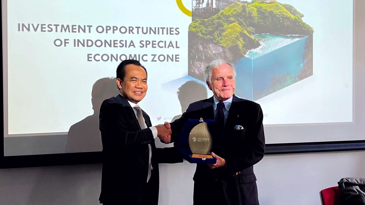 经济秘书盖特MEDEF国际增加法国对印尼的投资
