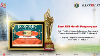 ポジティブなイメージを維持することに成功し、銀行DKIはインドネシア企業秘書およびコミュニケーションアワード2023を受賞しました