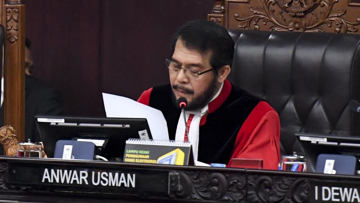 Tak Lagi Permasalahkan Suhartoyo Jadi Ketua MK, Anwar Usman Putuskan Cabut Banding