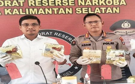 Polda Kalsel Ungkap Jaringan Fredy Pratama Rekrut Kurir Paket