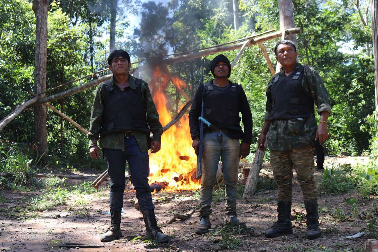 The Life Of The Amazonian Indigenous Tribe At The Edge Of The Loggers For Loggers