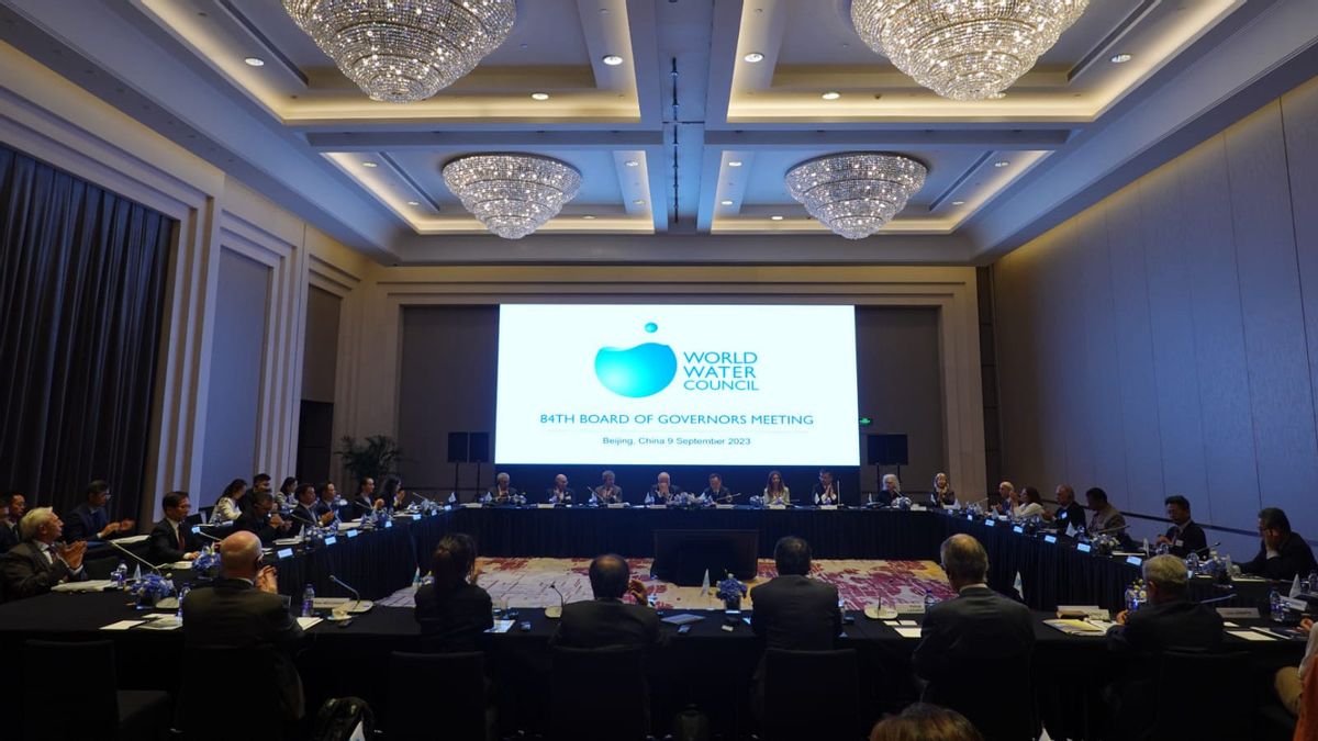 Indonesia Mentions the Progress on Preparations for World Water Forum in Bali 2024 at Beijing Meeting