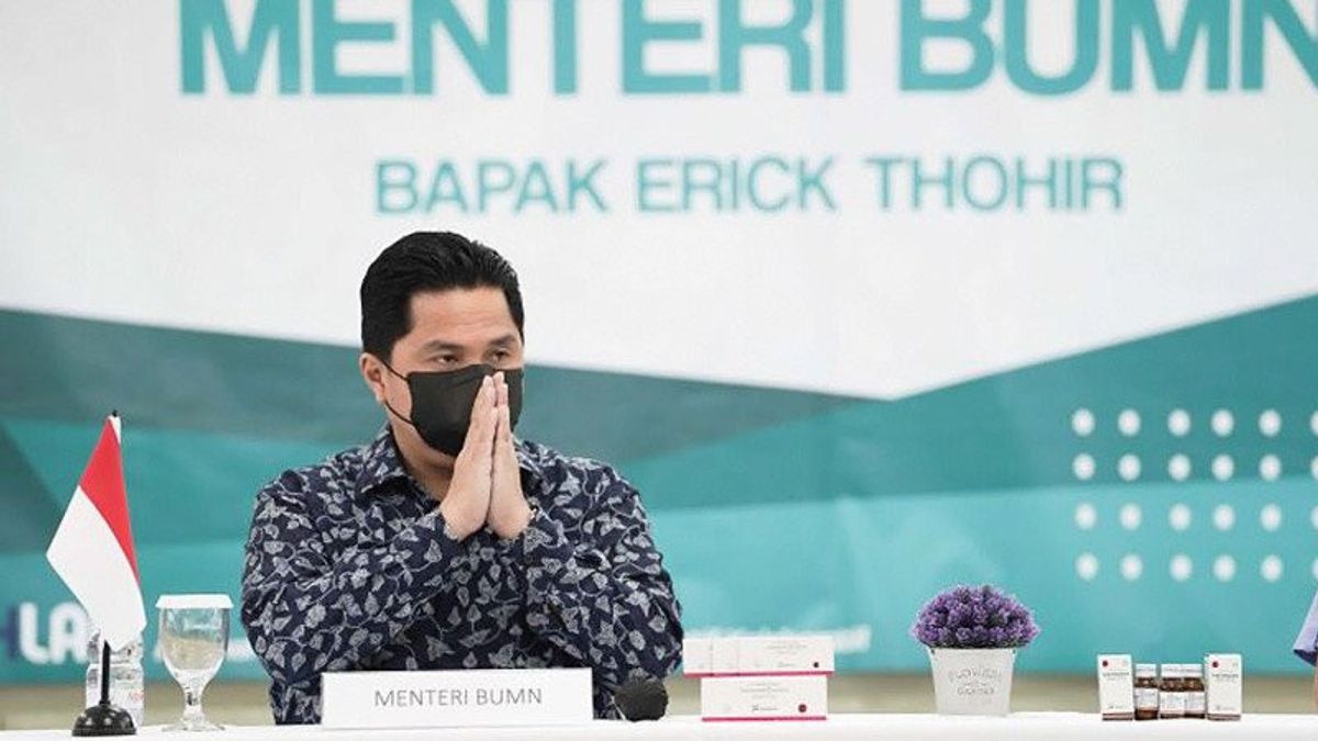 Jawaban Erick Thohir Saat Didukung PPP jadi Capres Atau Cawapres di Pilpres 2024 