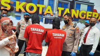 Tangerang Police Ciduk 28 黑帮成员 Warmud 和 Saung Sans 谁想打架