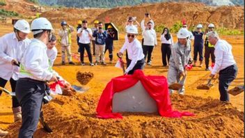 Petrindo Groundbreaking Power Plant 680 MW dans Halmahera Timur