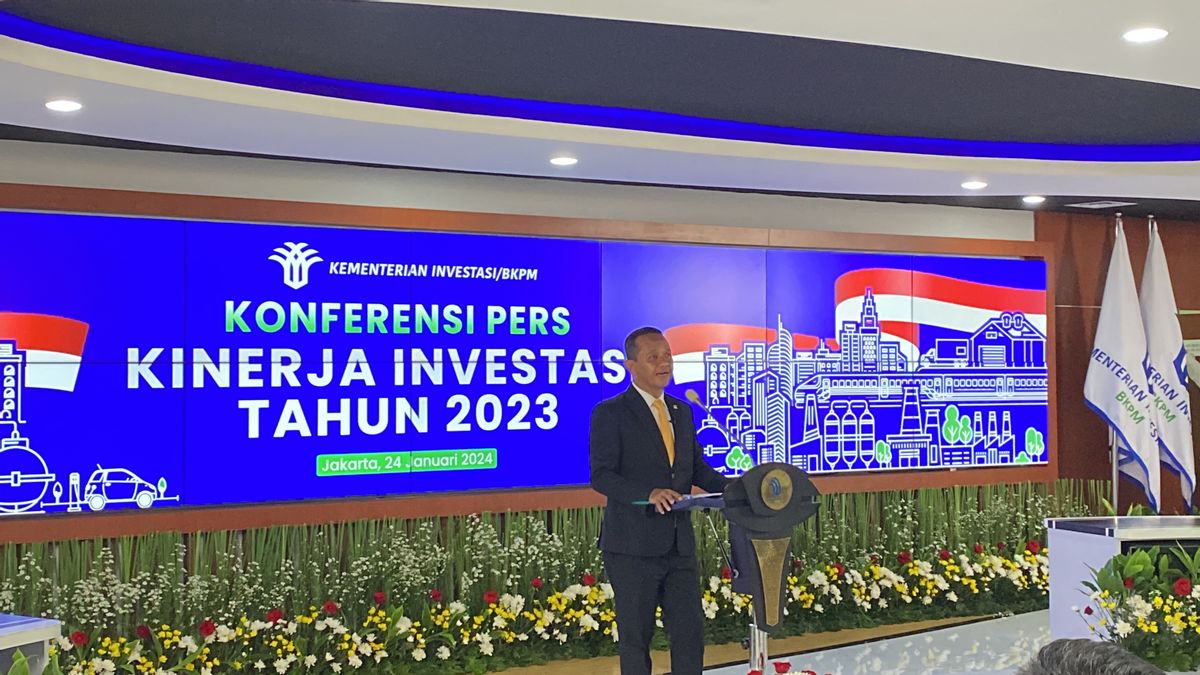 Jokowi Naikkan Target Realisasi Investasi 2023, Bahlil: Alhamdulillah Tercapai Rp1.418,9 Triliun