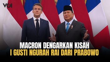 Macron Dengarkan Kisah Kepahlawanan I Gusti Ngurah Rai dari Prabowo