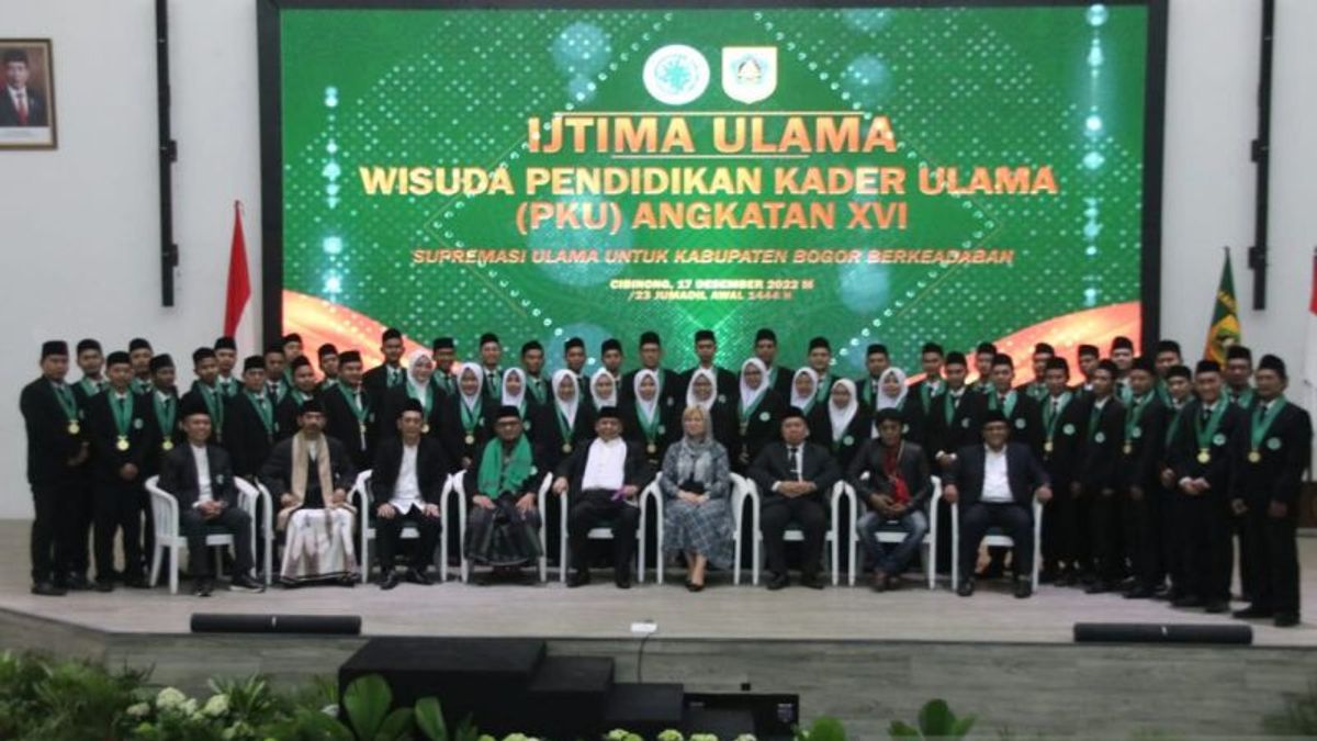 MUI Bogor Dinilai Paling Konsisten Jalankan Pendidikan Kader Ulama