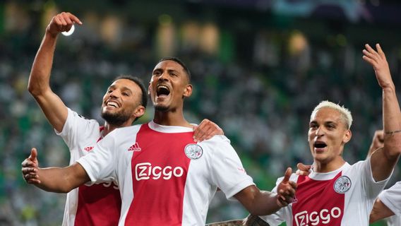 Score A Quat-trick As Ajax Crushed Sporting 5-1, Sebastien Haller Equals Marco Van Basten's Record