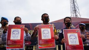Sadis, Terapis Wanita di Mojokerto Dibacok Pakai Sabit, Polisi Sebar Sketsa Wajah Pelaku yang Kabur Pakai Beat Warna Pink