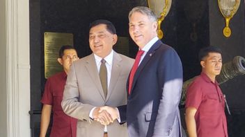 Menhan Terima Kunjungan Wakil PM Australia