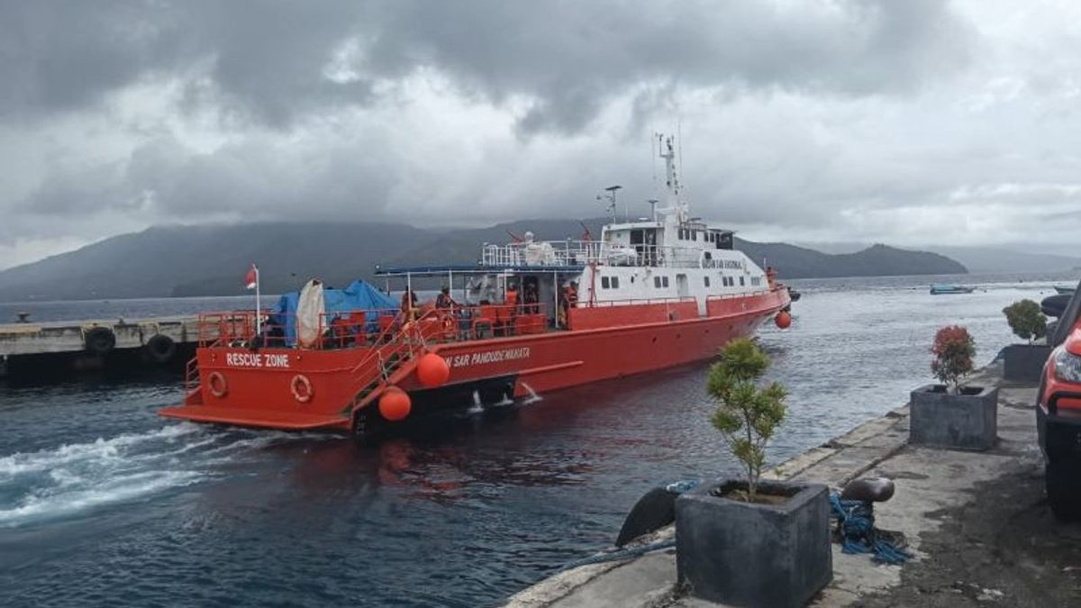 Kapal Berpenumpang 12 Orang Alami Kerusakan Mesin di Perairan Ternate