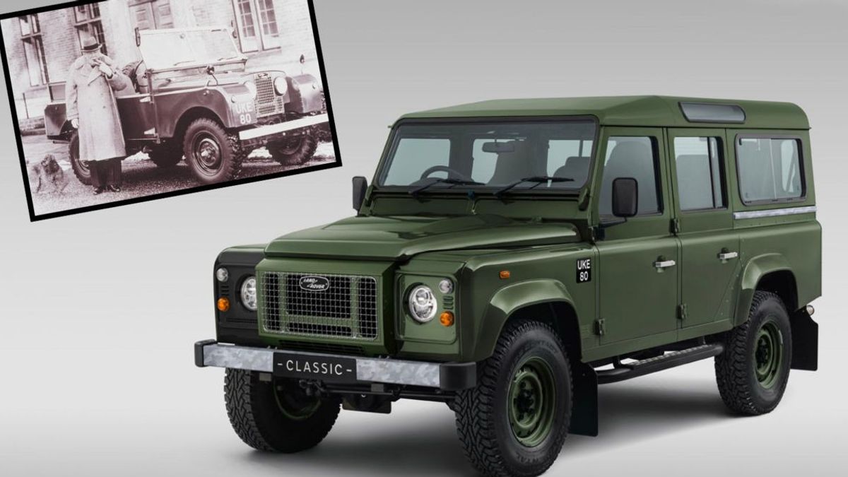 Mewah, Mahal, dan Bersejarah: JLR Bangkitkan 10 Unit Defender Klasik V8 Terinspirasi Mobil Winston Churchill
