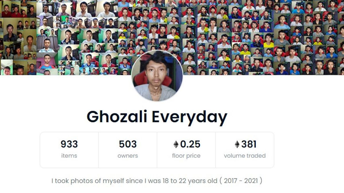 Ghozali Everyday Will Make A 3D Style NFT, Make You Curious!