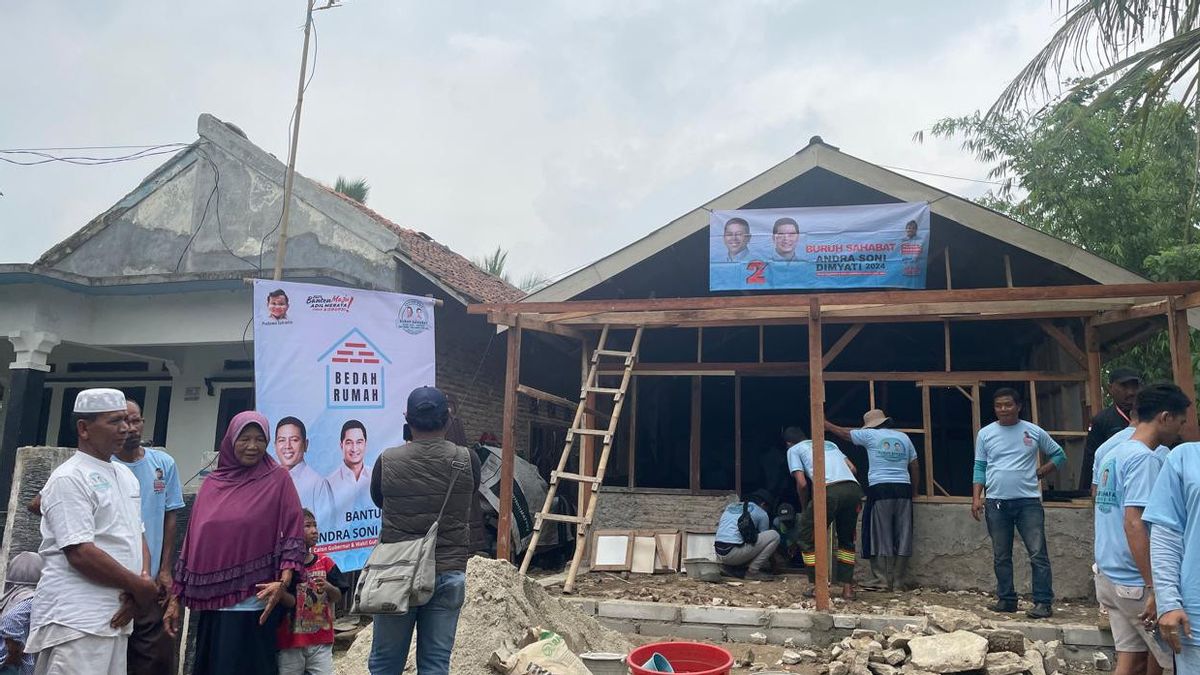 House Renovation And Access To Clean Water, Social Commitment Of Friends Of Andra Soni In Banten