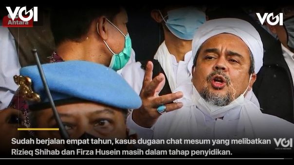 Video: Perjalanan Kasus Chat Mesum Rizieq Shihab Yang Masih Penyidikan