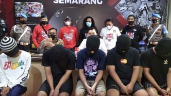 Recorded By CCTV, Five Teenagers Brawlers In Semarang Arrested