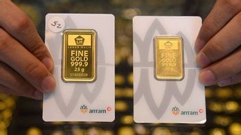 アンタム金価格がグラムあたり180万ルピアに達することをオブザーバーは明らかにする