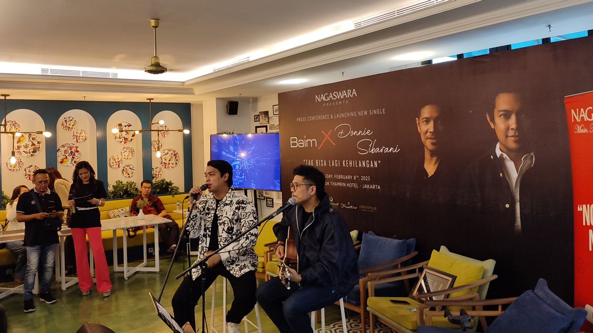 Cerita Di Balik Collaborasi 2 Ex Vokalis ADA Band, Baim Dan Menjadi Sibarani