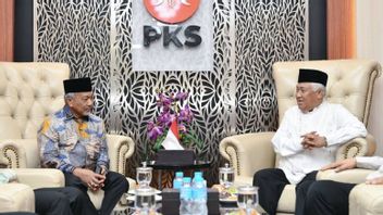 Sambangi PKS总部,Din Syamsuddin Bahas支持Anies-Cak Imin