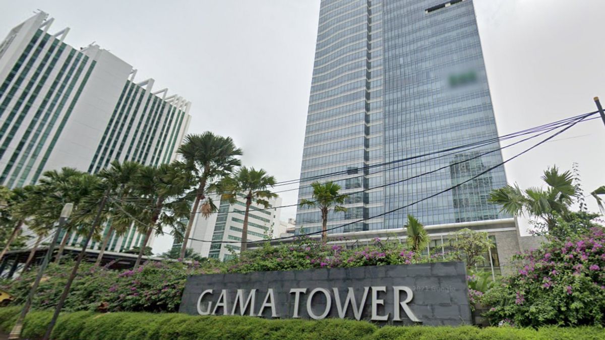 Gama Tower, A 285-meter Towering Building On Jalan Rasuna Said, Jakarta, Was Built By A Company Owned By Conglomerate Martua Sitorus