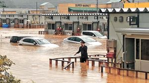 日本の石川県を襲った大洪水、20人が土砂崩れでトンネルに閉じ込められた可能性がある