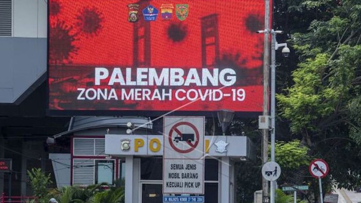 Kota Palembang Terbebas dari Status Zona Merah COVID-19