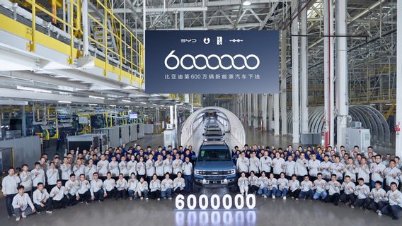 BYD إنتاج ناجح لمركبات الطاقة المتجددة يصل إلى 6 ملايين وحدة