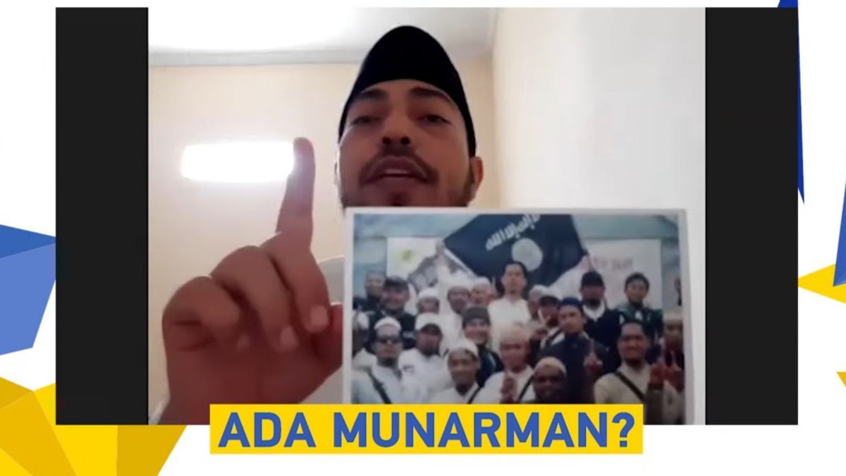 Video Munarman, Sekretaris Umum FPI, Hadiri Baiat ISIS Tersebar Luar, Anggota Komisi III DPR; Harus Cepat Diproses