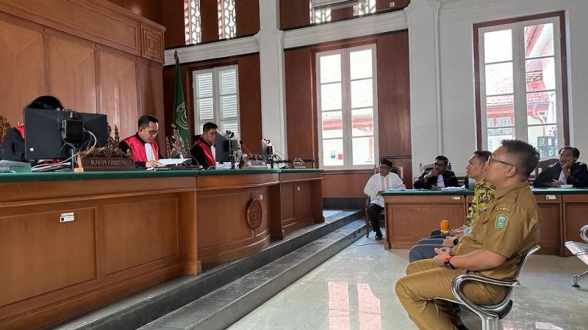 Former Takalar Regent Witness Of The Marine Sand Mining Corruption Trial