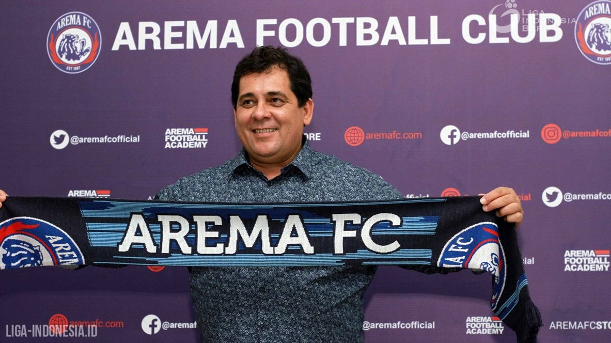 Received The COVID-19 Pandemic Price Contract, This Is The Reason The Brazilian Coach Choose Arema FC