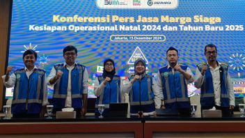 Jasa Marga Will Implement Contraflow On The Jakarta-Cikampek Toll Road During The Nataru Holiday, Capai's Longest Distance Of 23 Km