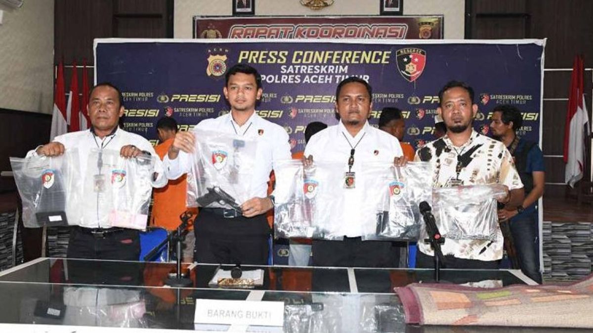 A Gang Of Penculikan Related To Debt Of IDR 370 Million In East Aceh Arrested