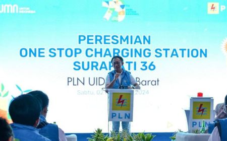 PLN Resmikan One Stop EV Charging Station Kota Bandung