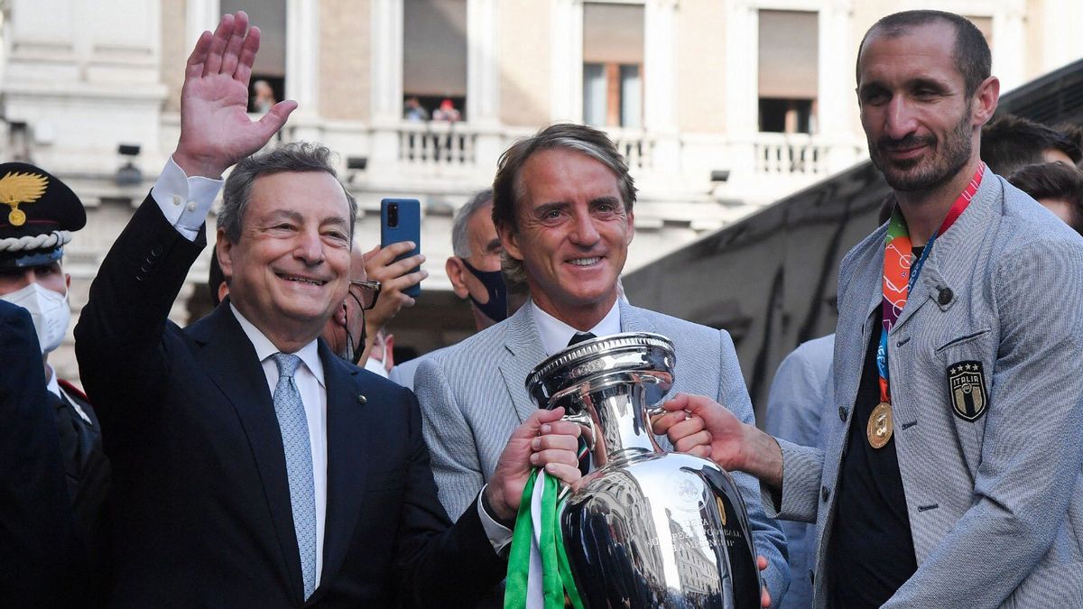  Sukses di Euro 2020, Italia Ingin Jadi Tuan Rumah Euro 2028 atau Piala Dunia 2030