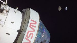 Orion Kembali Narsis, Selfie Lagi dengan Bulan dan Bumi