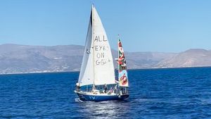    Global Sumud Flotilla Bertolak dari Pulau Kreta, Perjalanan Tahap Akhir Menuju Gaza