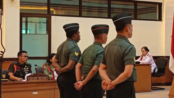 2 Anggota TNI Terdakwa Pembunuhan Kacab Bank Dituntut Pemecatan