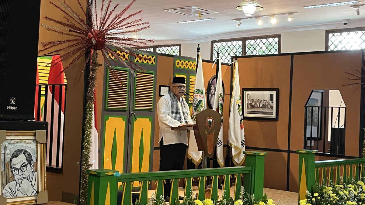 Bakal Ditunjuk Pramono Jadi Ketua Majelis Adat Betawi, Foke: Kagak Ada Pilihan