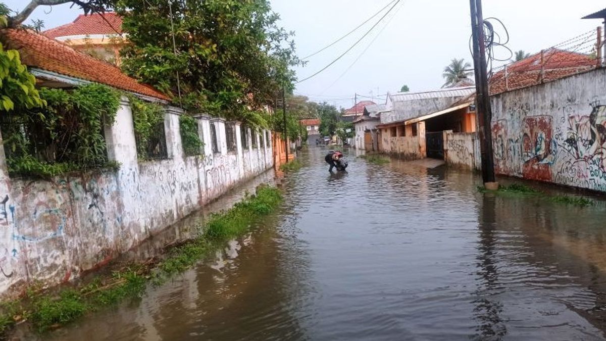 Banjir Rendam Permukiman Warga di Rangkasbitung