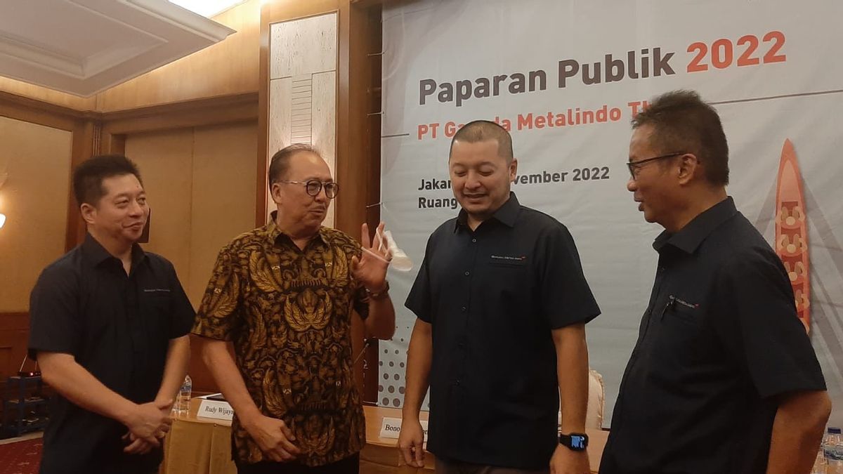 Garuda Metalindo Targetkan Laba Bersih 2022 Mencapai Rp1 43 Triliun